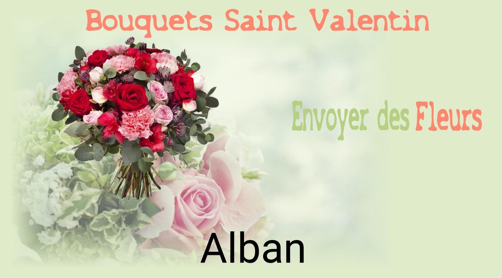 Roses de Saint-Valentin livrées à Alban